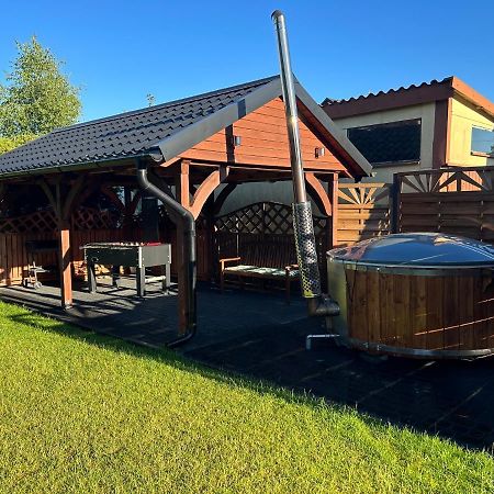 Domek Kaszuby Stezyca Z Bania I Sauna ภายนอก รูปภาพ